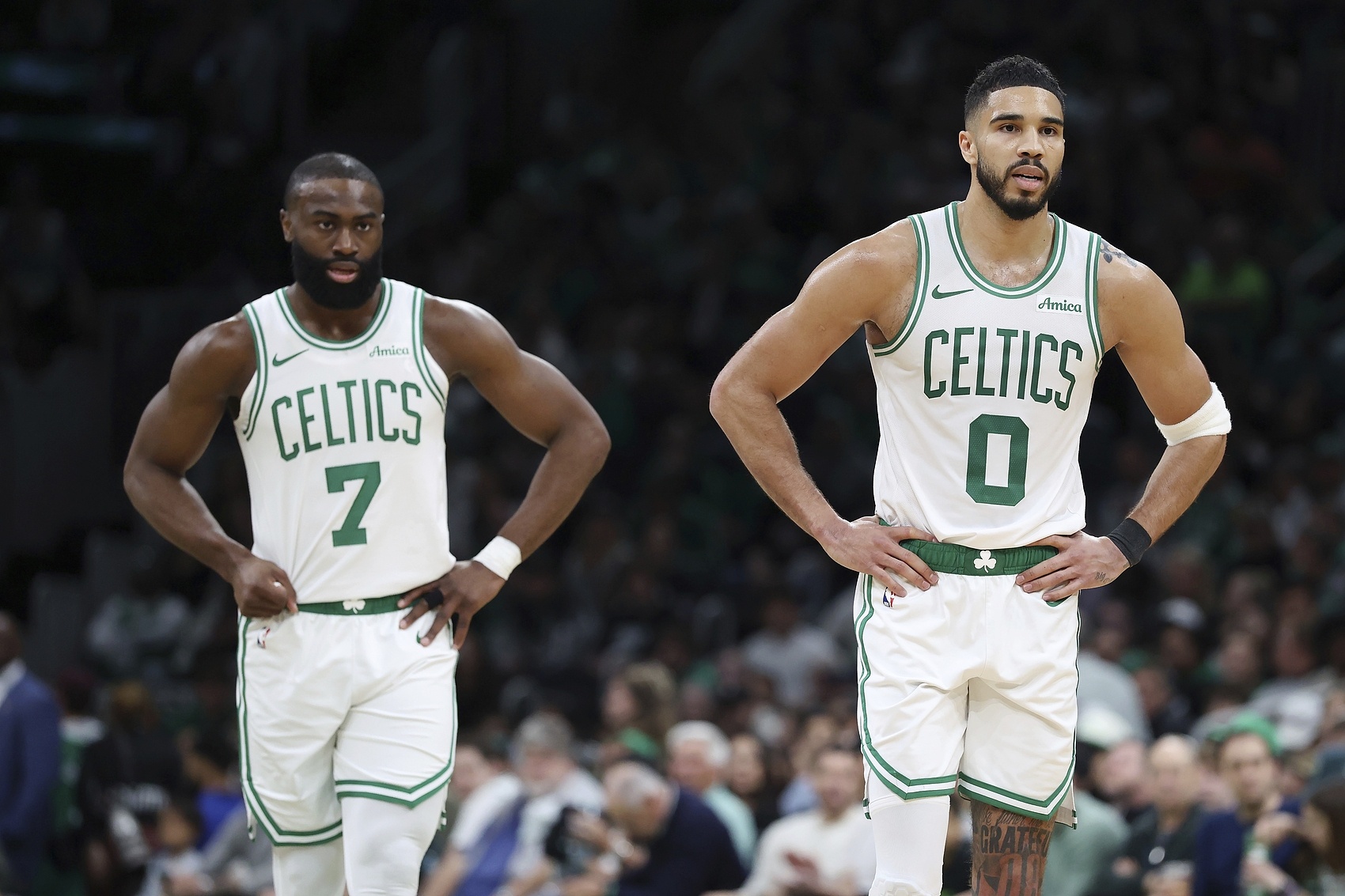 绿军晒数据！2018至今季后赛胜场数：双探花72 勇士57 掘金51